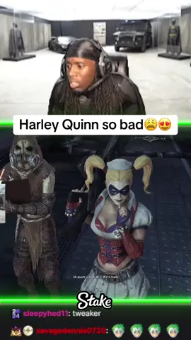 Harley Quinn so bad😩😍 #Kai #kaicenat #fyp #foryou #foryoupage #viral #amp #batman #batmanarkham #ishowspeed #speed kai cenat playing batman arkham streamer #twitch #irl #gaming #stream #livestream #streaming #livestreaming #harleyquinn 