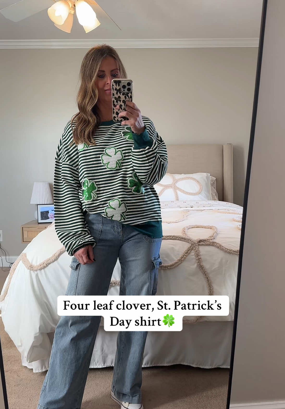 This shirt is adorable! @Sherwin Boutique #saintpatricksday #stpattysday #shirt #tiktokmademebuyit #TikTokShop #foryoupage #womensfashion 