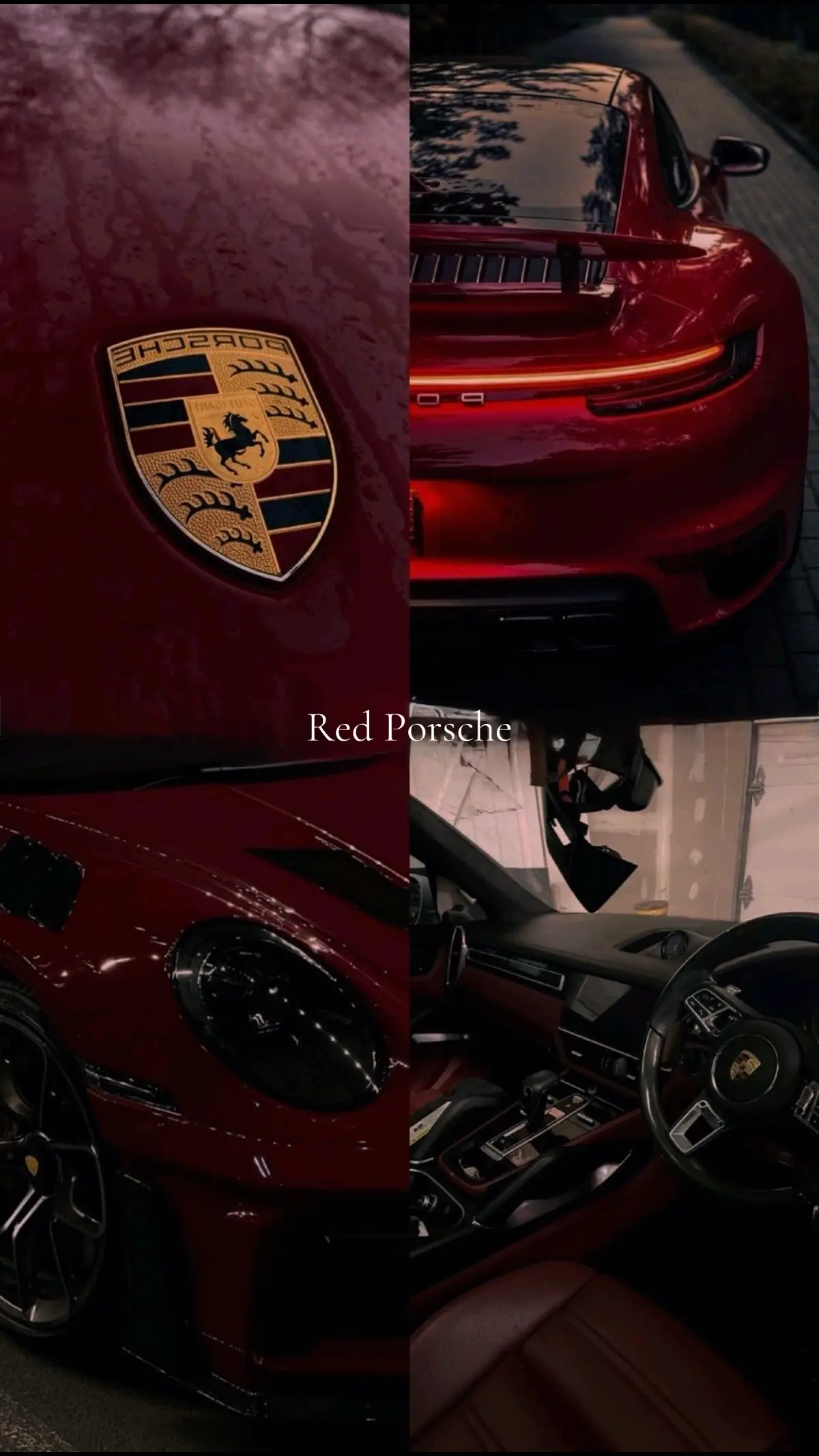 #porsche #redcar #darkred #porsche911 #luxurycars #fyp 