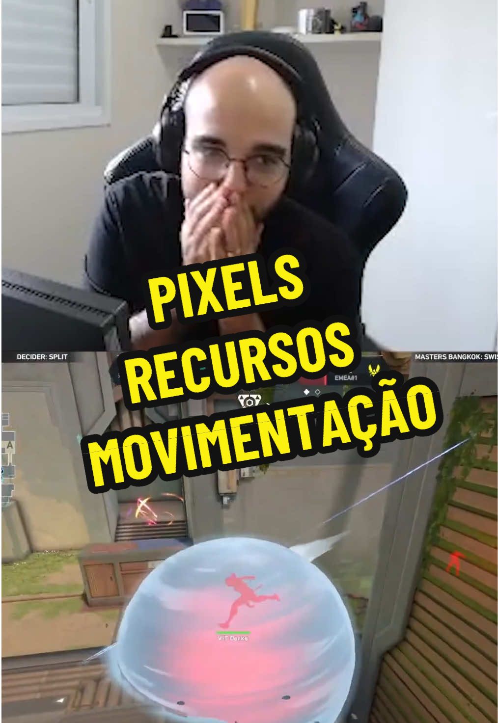 Nem os streamers conheciam essas estratégias de recursos, pixel e movimentação! 😱😳  #valorantclips #valorantcortes #valorantbrasil #masters 