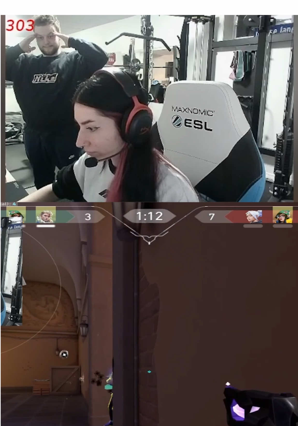I took over my boyfriends stream ^__^ #Valorant #gaming #gamer #streamers #vct #gamechangers #edate #valorantclips #moose 