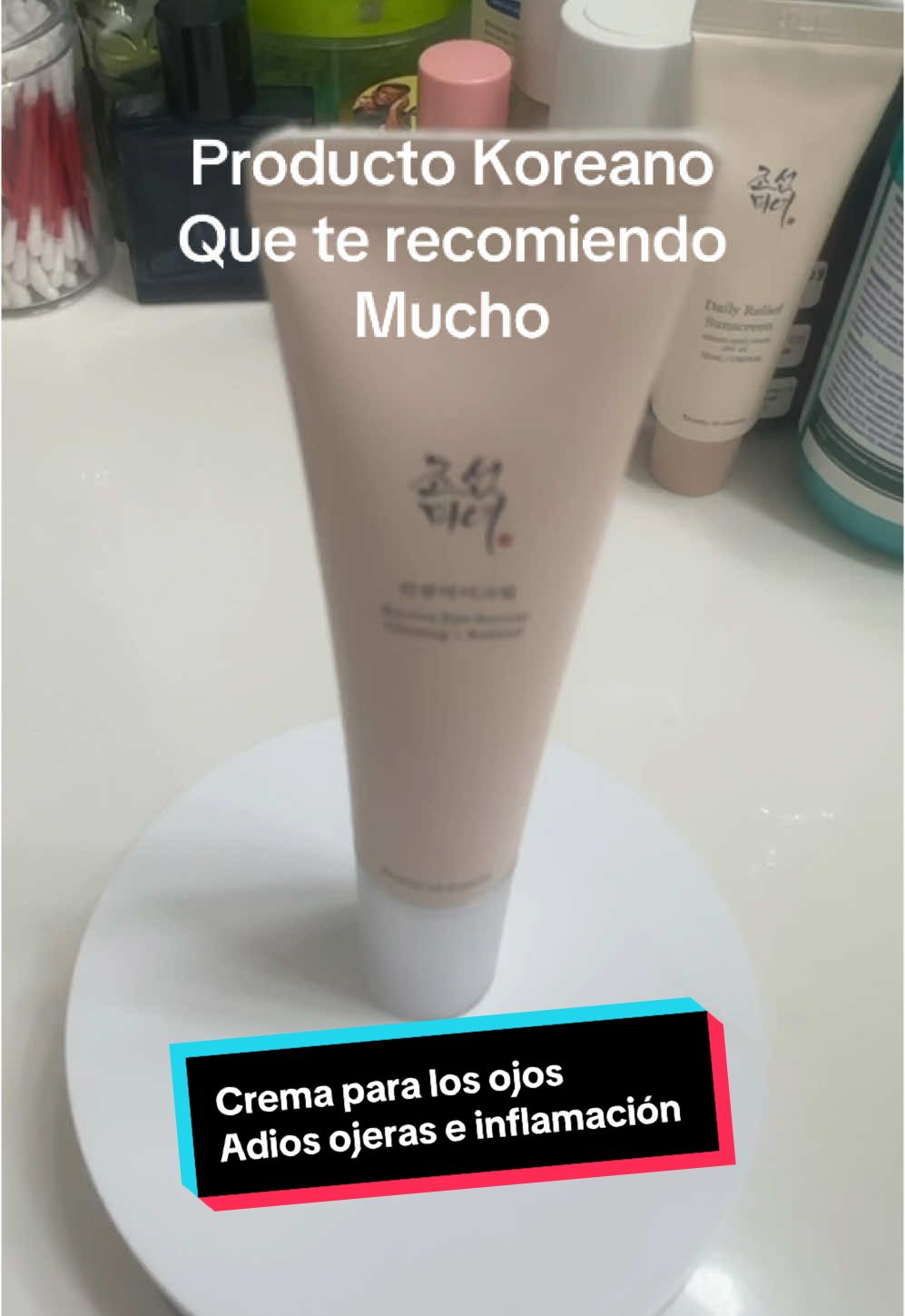 #tiktok #TikTokShop #cream #ojos #eyes #inflamation #inflamacion #ojeras 