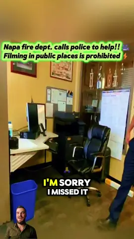 Napa fire dept. calls police to help!!🎥 Filming in public places is prohibited⚡
