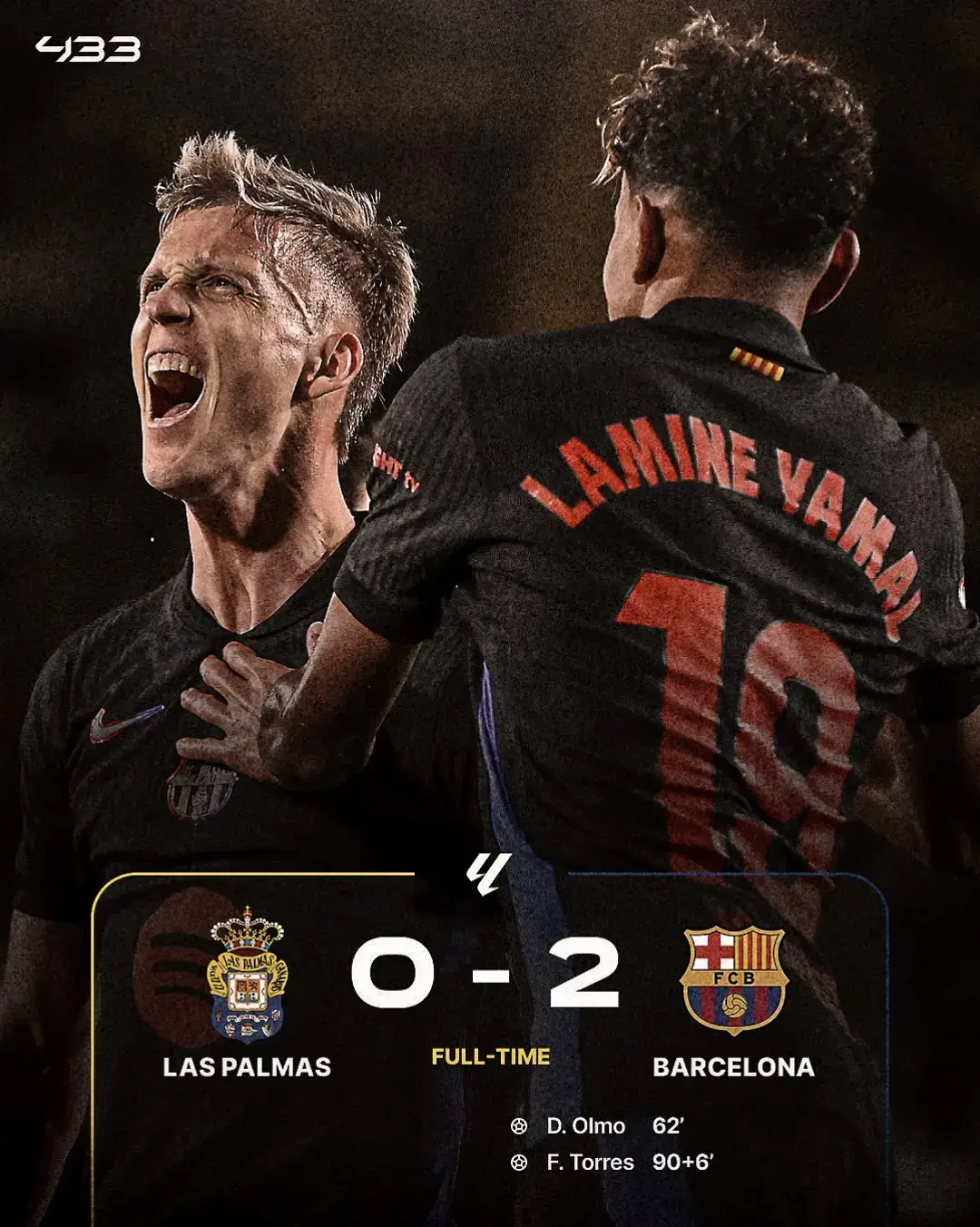 FC Barcelona expires 0-2 to Las Palmas and remains undefeated in this 2025: 13 games, 11 victories and only 2 draws. In addition, it is still LaLiga leader. 🤯✅ #championsleague #realmadrid #atleticodemadrid #barcelona #laliga  #mbappe #vinijr #rodrygo #ronaldo #bellingham #valverde #copadelrey #lamineyamal #daniolmo #raphinha 