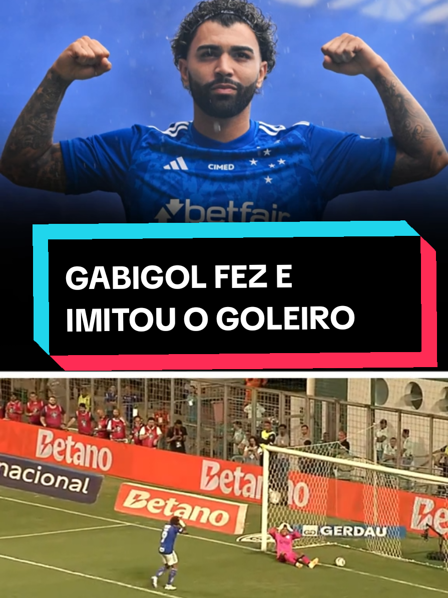 Sangue frio! #tiktokesportes #FutebolNaESPN #Cruzeiro #Gabigol #gabrielbarbosa #futebol #americamg