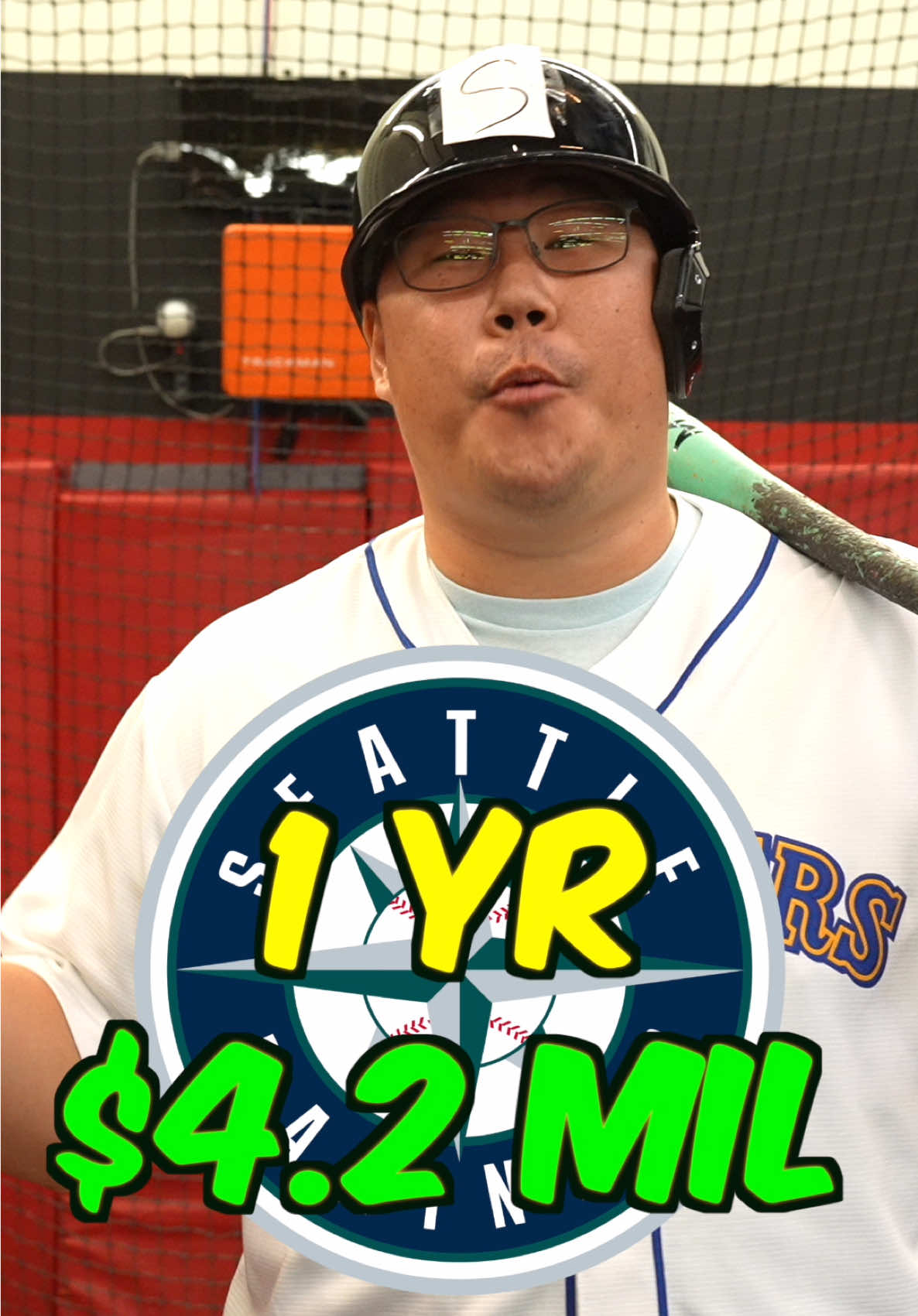 I Signed With The Seattle Mariners. Full YouTube video up now link in bio. #baseball #MLB #Mariners #fypシ゚viral 