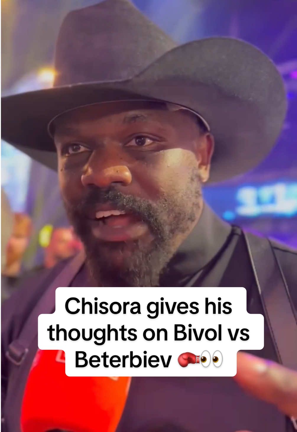 Derek Chisora gives his thoughts on the fight between Dmitry Bivol and Artur Beterbiev 🥊👀 #boxing #saudi #riyadh #chisora #bivol #beterbiev