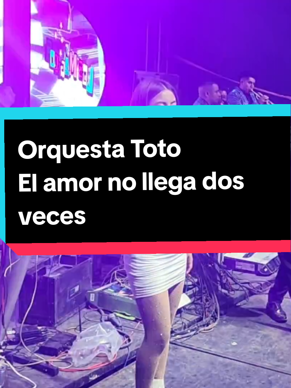 Super Orquesta Toto, El amor no llega dos veces. #musica #baile #concierto #superorquestatoto #orquestatoto #guatemala #canto