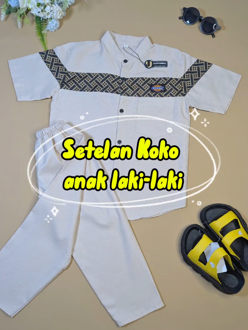 Setelan Koko anak laki laki untuk persiapan ramadhan 😍 #rekomendasikokoanak #outfitlebaran #kokolebaran #kokoanak #kokoanakmurah #kokoanakbahanadem 