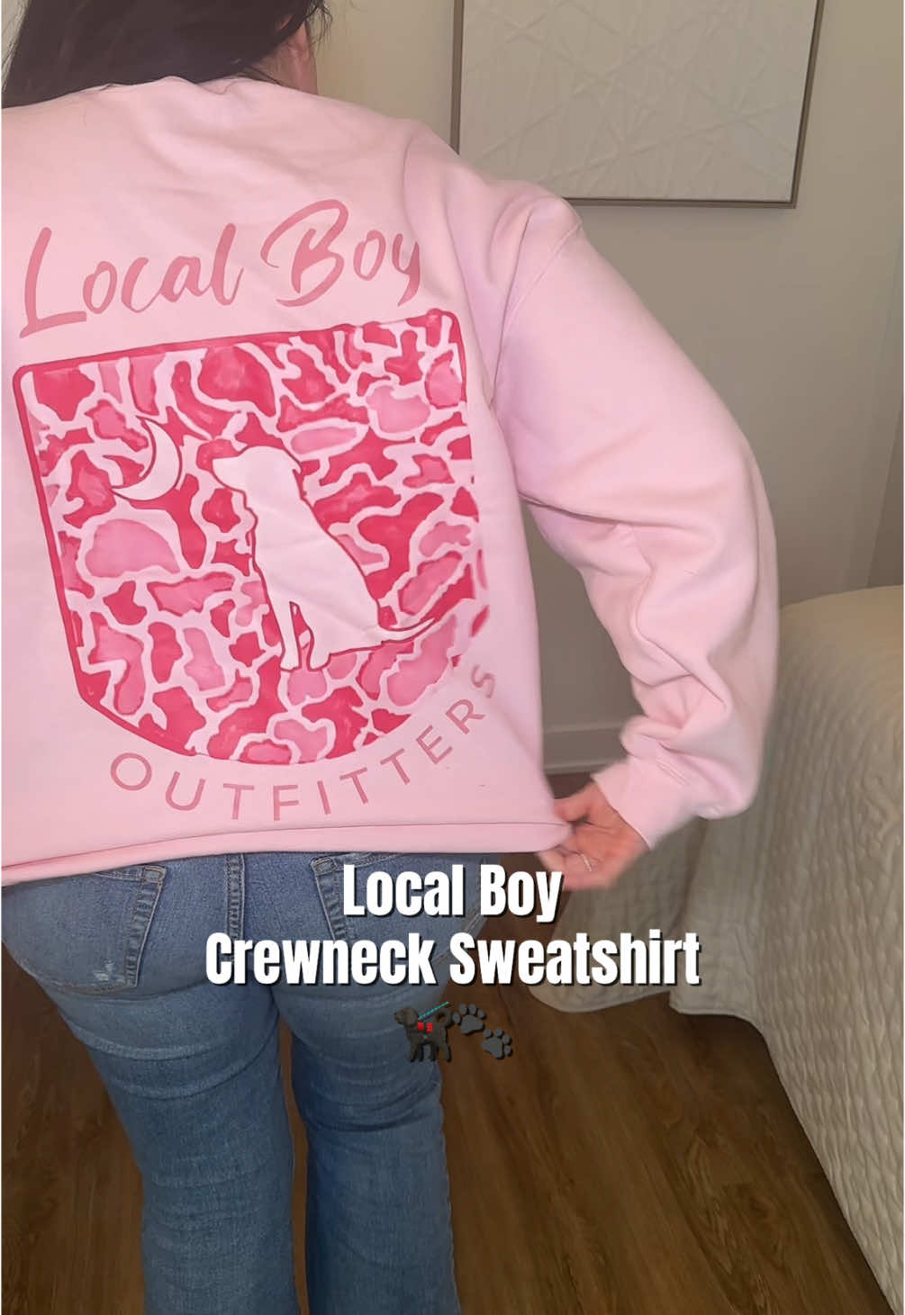 Local Boy Crewneck Sweatshirt #localboy #crewneck #sweatshirt #hunting #camo #duckdog #crewnecksweatshirt 