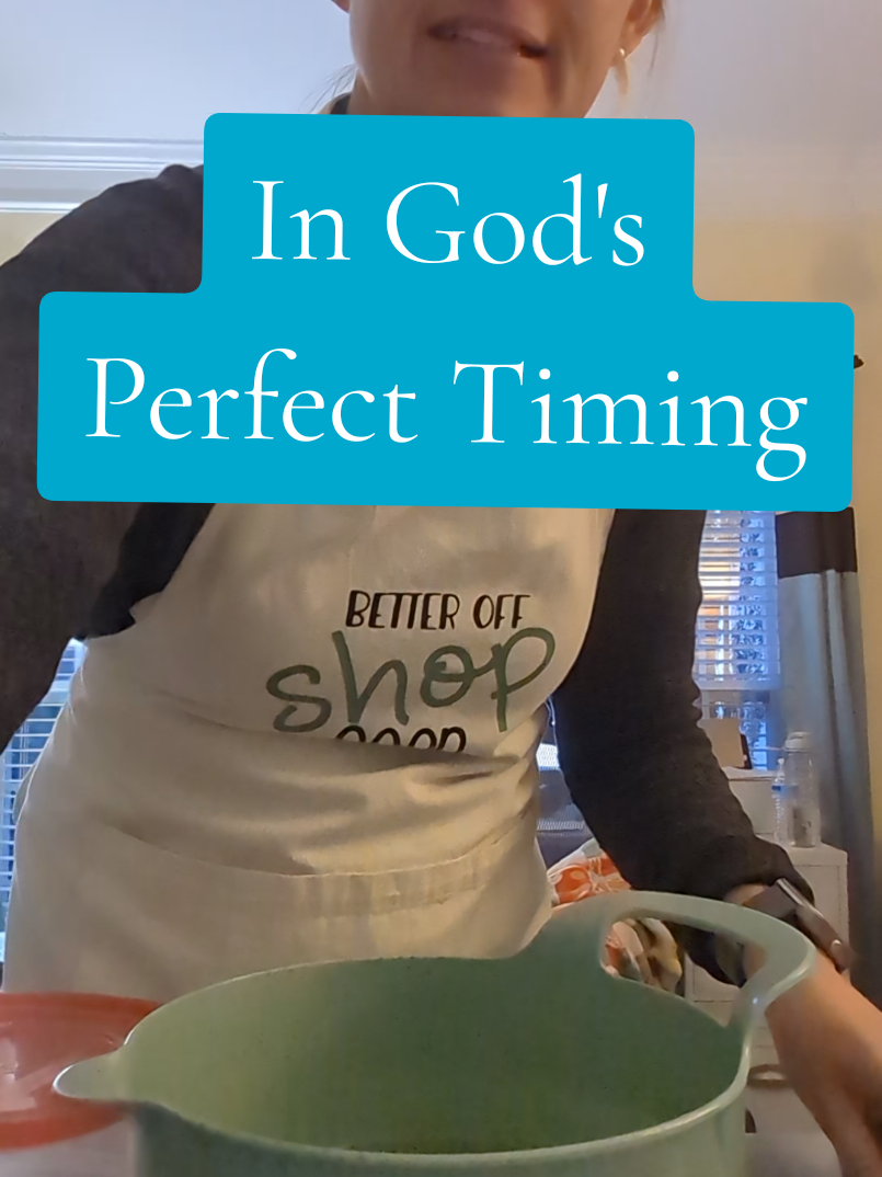 Has this happened to you? Did you recognize it? Things may not be the way we want them to be right now but I do believe everything is in God's perfect timing.  What do you think? #godstiming #godstimingisperfect timingisperfect