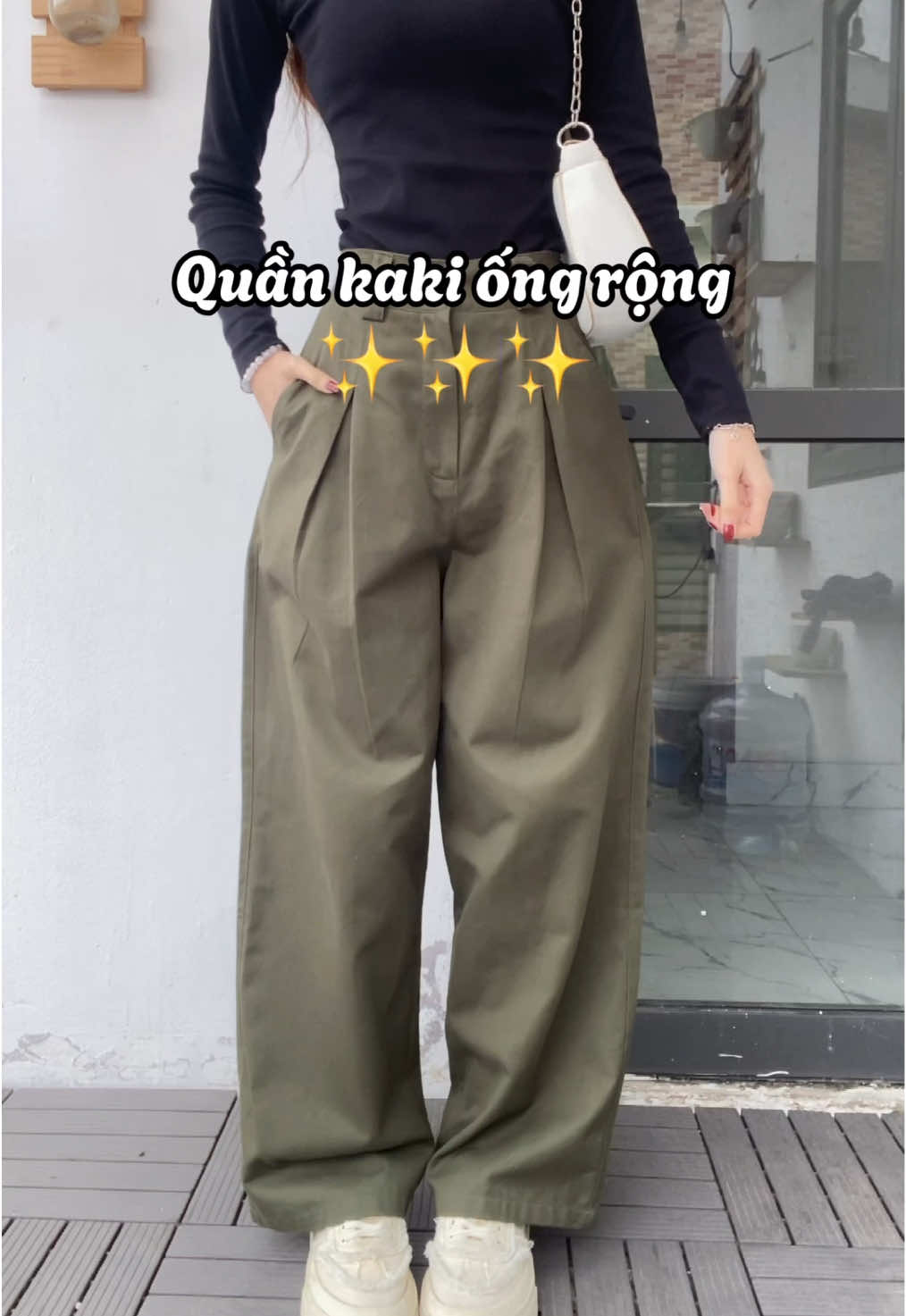 Cận cảnh em kaki liên tục cháy hàng nhà Hiyou 🥰 #outfit #fyp #hiyouofficial #xuhuong #trend #quankaki 