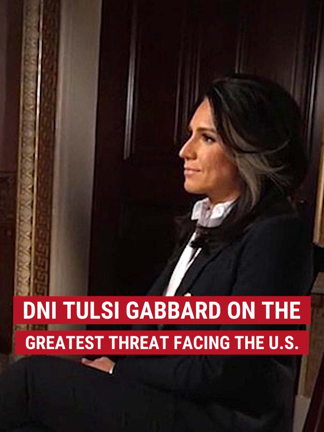 WATCH: Director of National Intelligence Tulsi Gabbard was direct when asked about America’s biggest national security threat on ‘My View with Lara Trump'.