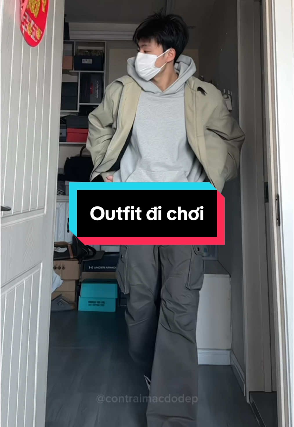 Gợi ý outfit đơn giản đi chơi cho các ông nè!! #Outfit #outfitnam #phoidonam #aokhoac #trending 