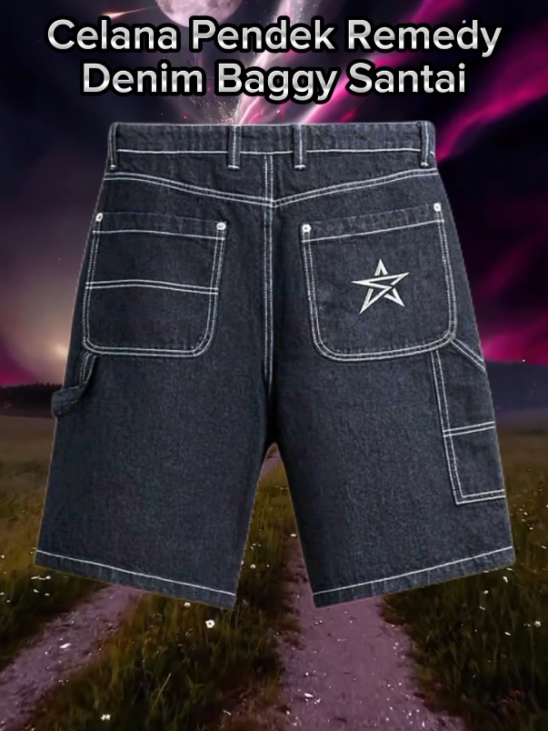 Sai - Remedy Jorts Pants Carpenter Denim Baggy Santai Untuk Order Klik Keranjang kuning#celanajorts #celanadenim #celanasantai #celanabaggy #tiktokindonesia 