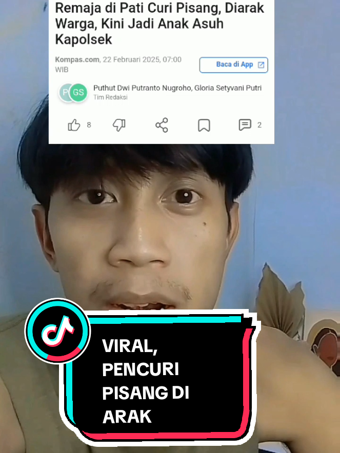 disclamer, Maaf jika ada kata² yang tidak baik, emosi dan sedih karna denger berita macam ini. #pencuripisang #viral 