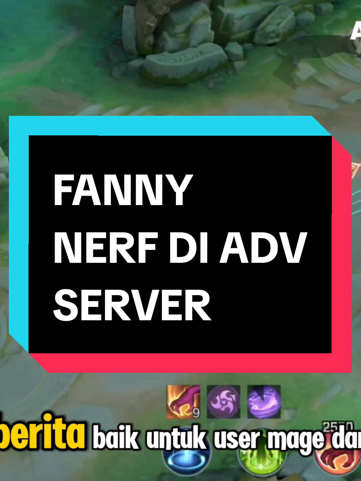 User Fanny boleh adapt kan 🫣#MLBB #MLBBMybo #MobileLegendsBangBang #NoobSensei® 