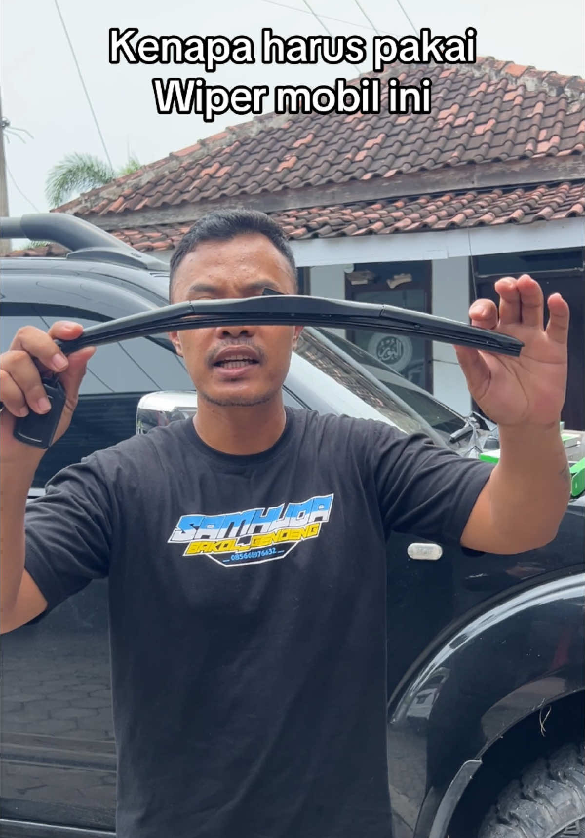 Wiper hibrid ini keren untuk semua jenis mobil kalian #wipermobil #bangarik 