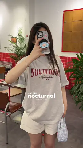 áo thun Nocturnal basic dễ phối đồ , mặc đi chơi đi du lịch siu đẹp lun 💙#nocturnal #aothun #unboxingvideo #macdepmoingay #review #aothunlocalbrand #muataitiktokshop #nghile2009 #thoitrang 