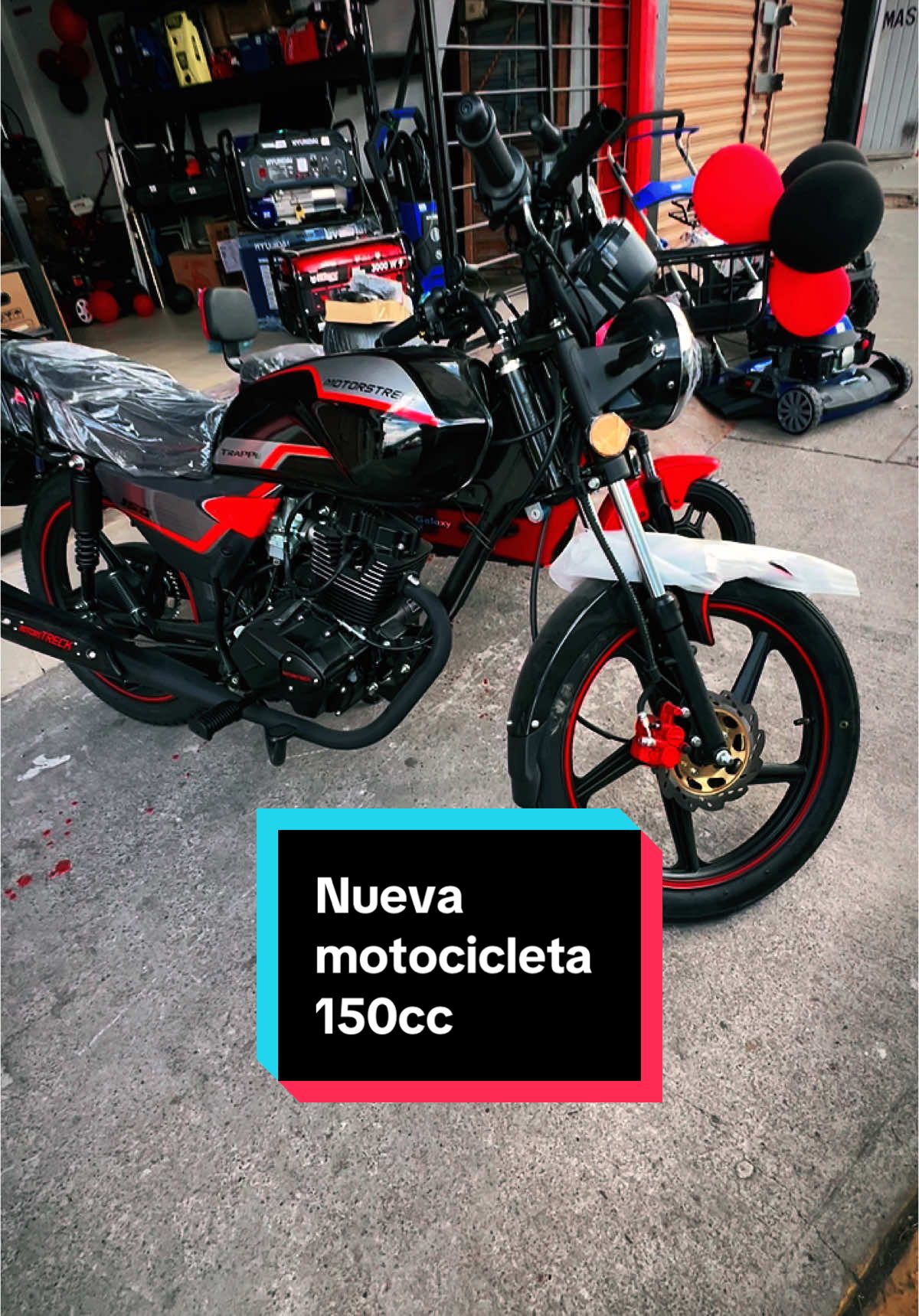 Date un gusto y llévate este maquinan , nueva #motocicleta Trek 150cc ¡nuevecita de paquete ! 