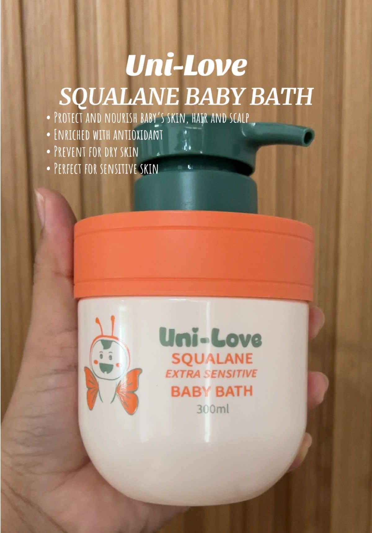 Looking for baby bath shampoo and body wash for your baby’s sensitive skin? Try this now! It gives your baby a smooth and moisturized skin. #uniloveph #unilovebabybath #unilovequalityandtrustedbabybrand #unilovesqualanebabybath #babybath #bodywash #babyshampoo #babyessentials #babiesoftiktok #MomsofTikTok 