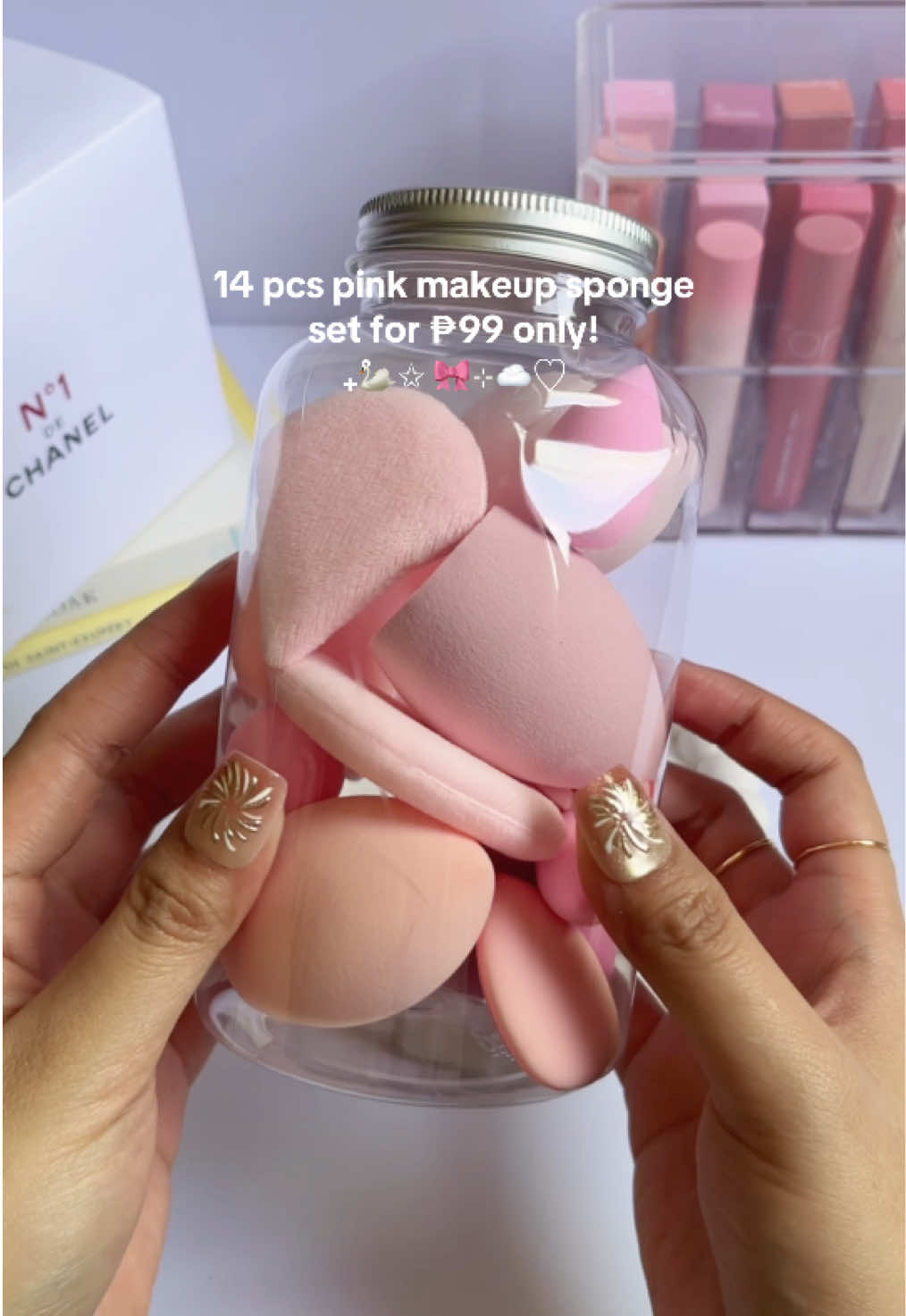 pretty in pink! 🌸🎀🩷🫧 #foryou #fyp #pink #pinkaesthetic #makeupsponge #makeupspongeset #14pcsmakeupsponge #makeupblendersponge #beautyblender #makeupblender #sponge 