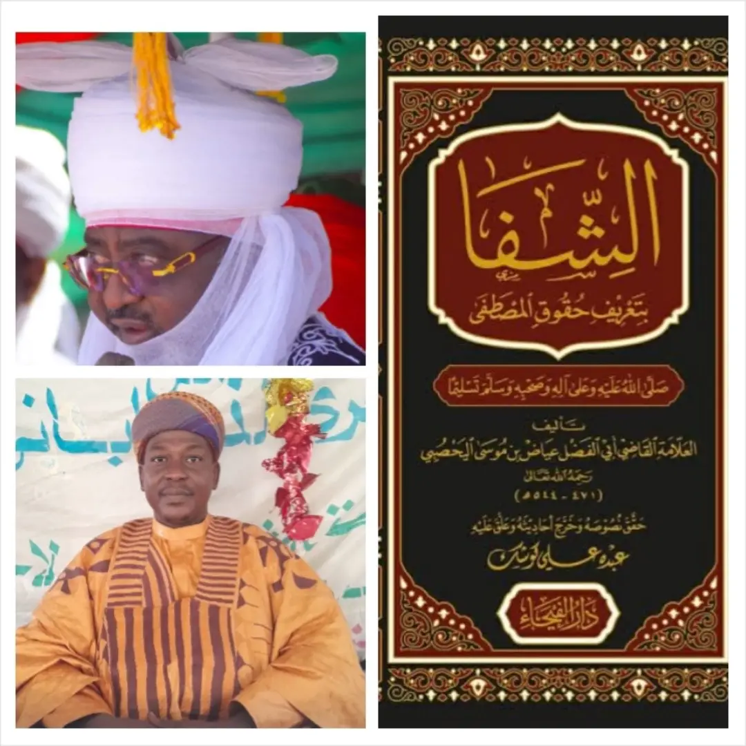 Assalamu Alaikum Cikin ikon Allah, Mai Martaba Sarkin Kano Alhaji Aminu Ado Bayero ya nada Imam Hassan Dr. Mukhtar Atamma Fagge matsayin wanda zai gabatar da Karatun Azumin bana 1446/2025 na kullum kullum, a fadar gidan Sarki ta Nasarawa. Za a karanta Littafin ASSHIFA na Alkali Iyadh (RA) na tsawon kwanaki talatin (30). Za a fara wannan karatu kamar haka: Rana: Asabar 1 ga Ramadhan 1446. 1/ March 2025. Lokaci: 09:00 am zuwa 10:30 am. Wuri: Fadar Mai Martaba Sarki ta gidan Nasarawa. Allah ya saka wa Mai Martaba Sarki da alkhairi, ya ji kan Sarkin Kano Alh. Ado Bayero. Allah ya kara wa Dr. Mukhtar Atamma kusanci da Manzon Allah Sallallahu Alaihi Wa Sallam. Allah ya sa a fara lafiya, a gama lafiya.