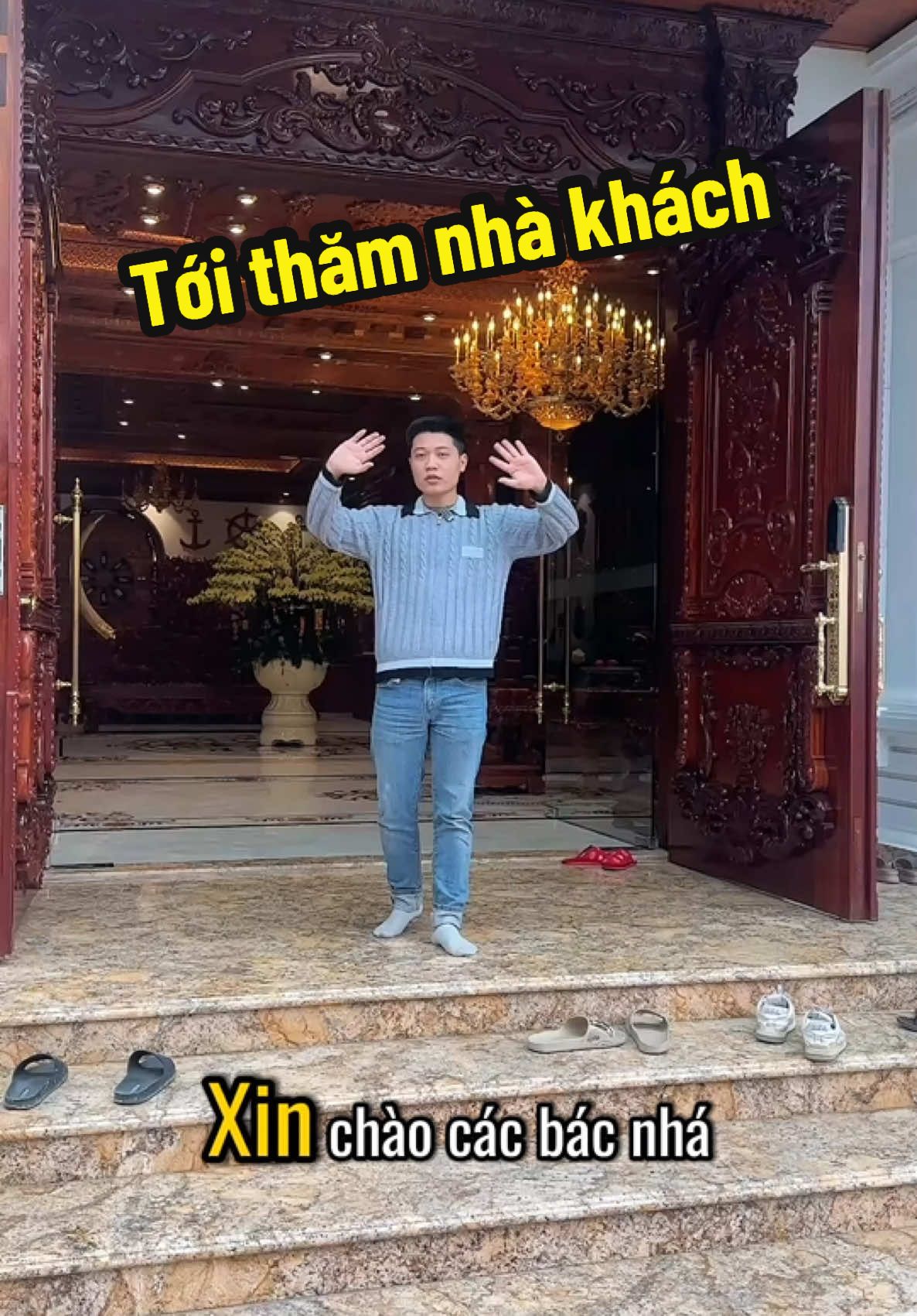 Sau 1 năm quay trở lại thăm không gian siêu vip full gỗ nội thất cao cấp của nhà anh Giáp tại Ninh Bình #thuydogovip #thuymocdinh #thegioidogovip #banghephongkhachvip 