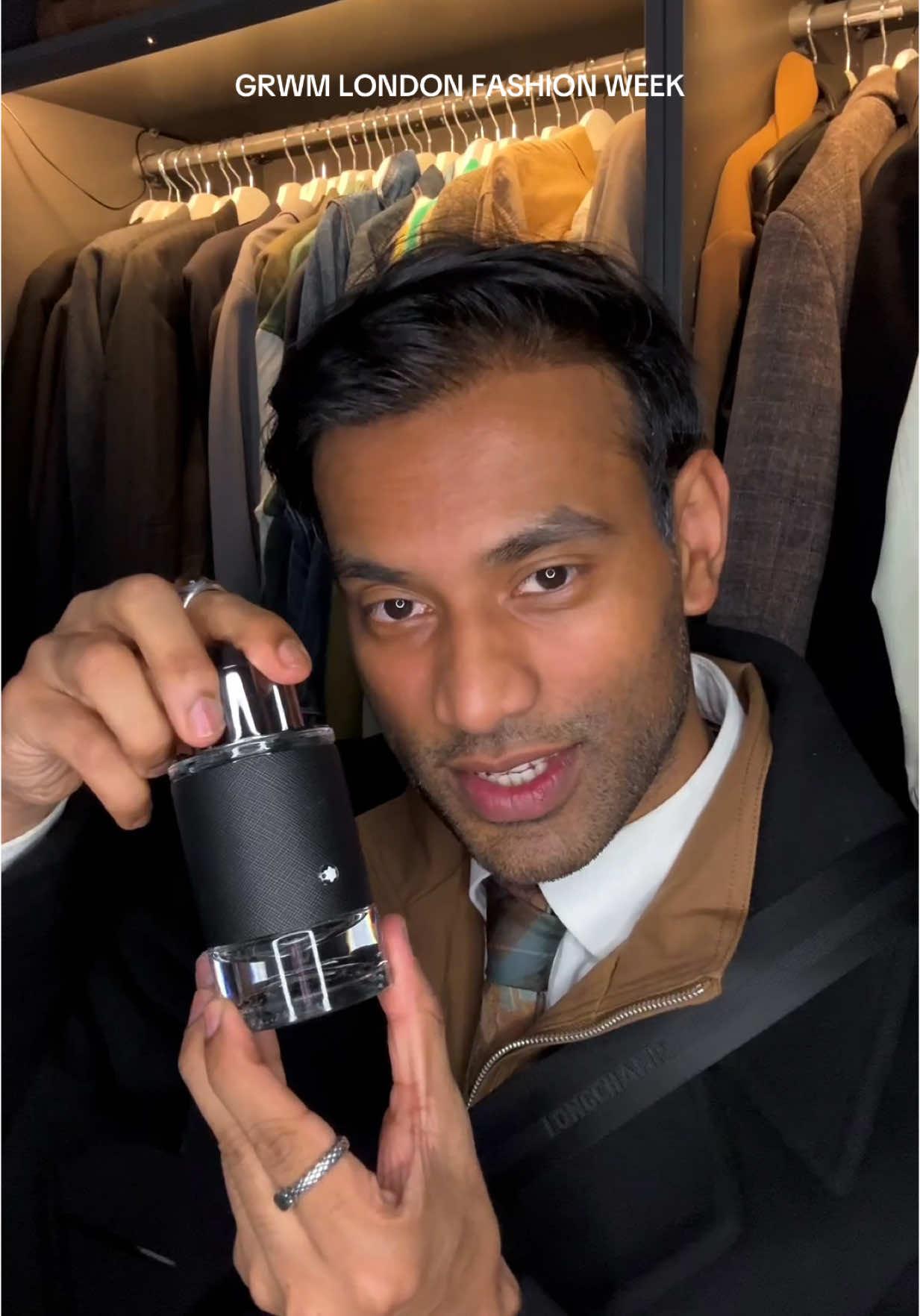 GRWM for @LONDON FASHION WEEK @heyestrid @Indeed Labs @ELEMIS UKI @Kiehl's Since 1851 @Kiehlsuki @Vichy Laboratoires @Longchamp @The Ordinary @The Ordinary Store UK @Montblanc  #lfw #londonfashionweek #skincare #letsgetdressed #mensgrooming #fyp 