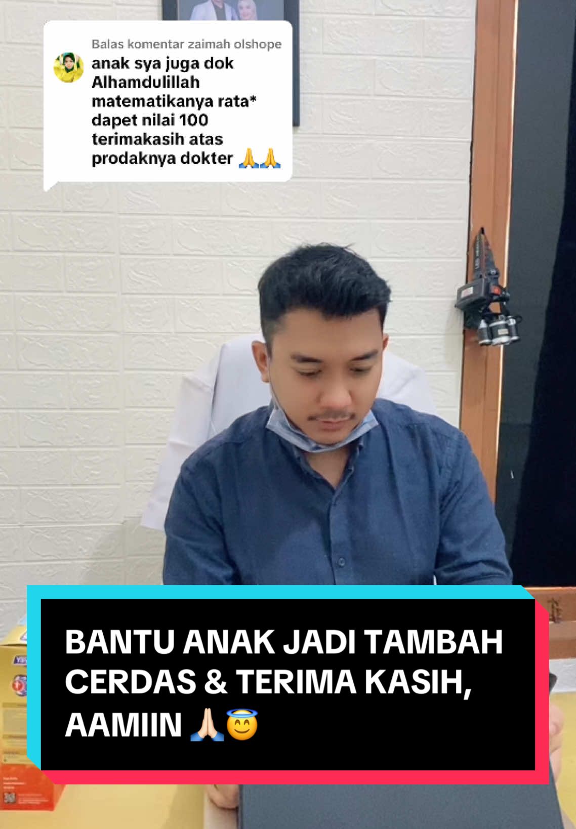 Membalas @zaimah olshope ALHAMDULILLAH ANAK BUNDA ZAIMAH MAKIN BERPRESTASI 🙏🏻😇 Perkembangan otak WAJIB DIOPTIMALKAN, dengan stimulasi yang baik, dan nutrisi baik dari alami ataupun tambahan seperti suplementasi dari yayle yang digunakan oleh ibu Zaimah 🙏🏻😇 