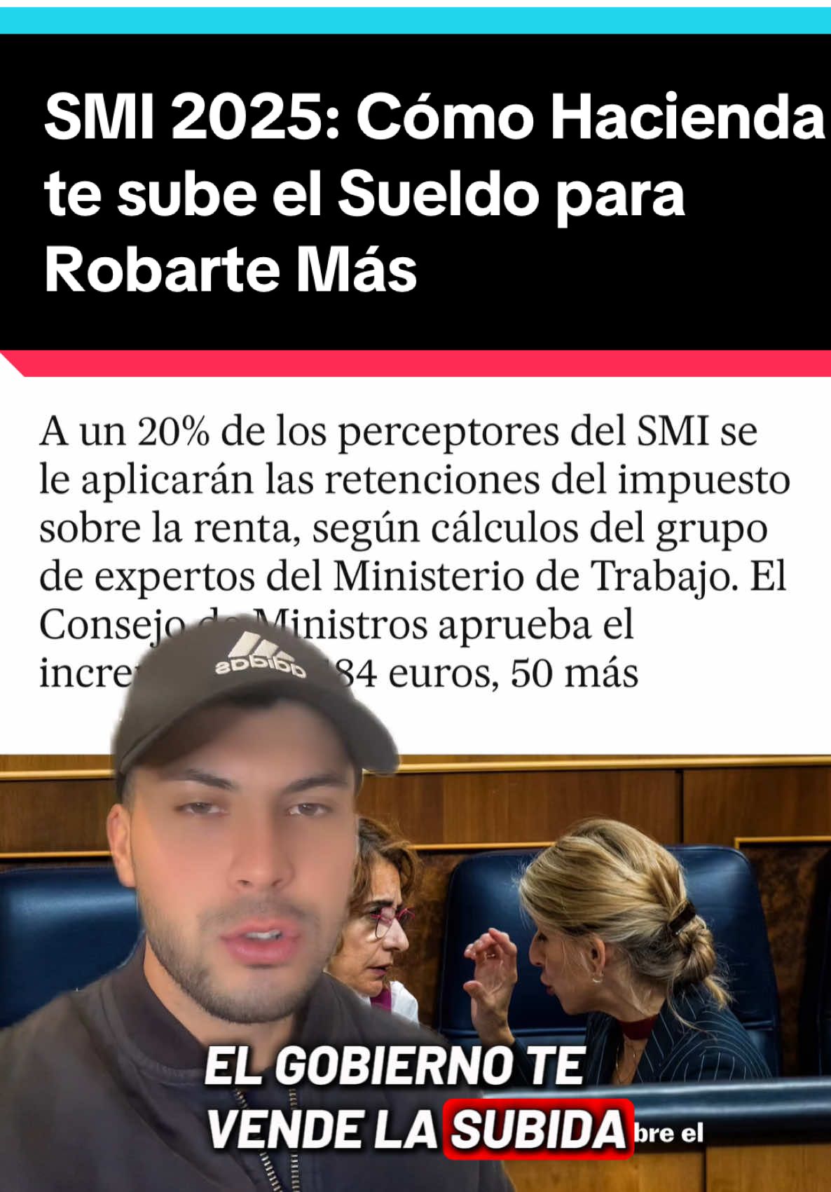 Respuesta a @David Krypto SMI 2025: Cómo Hacienda te sube el Sueldo para Robarte Más . . . . . . . . . #greenscreen 