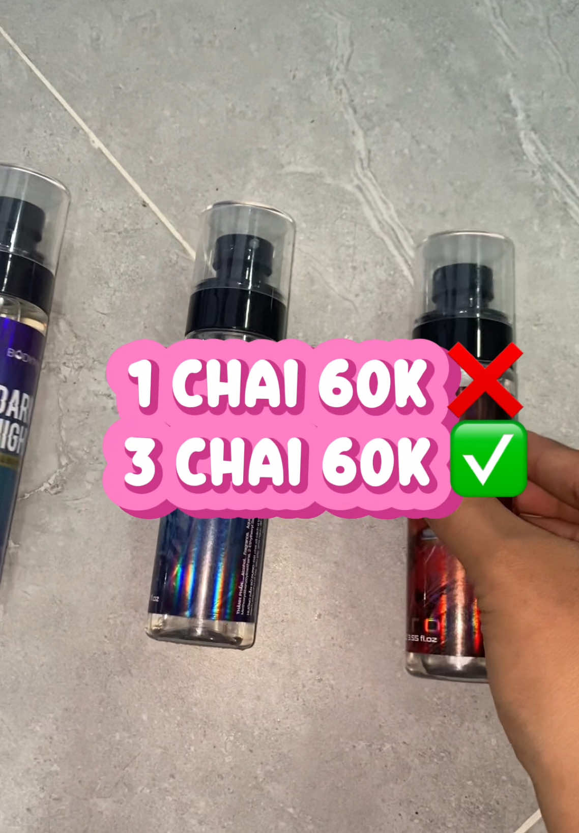 Hãy thử và cho đánh giá nhé #xuhuong #nuochoa #bodymist 