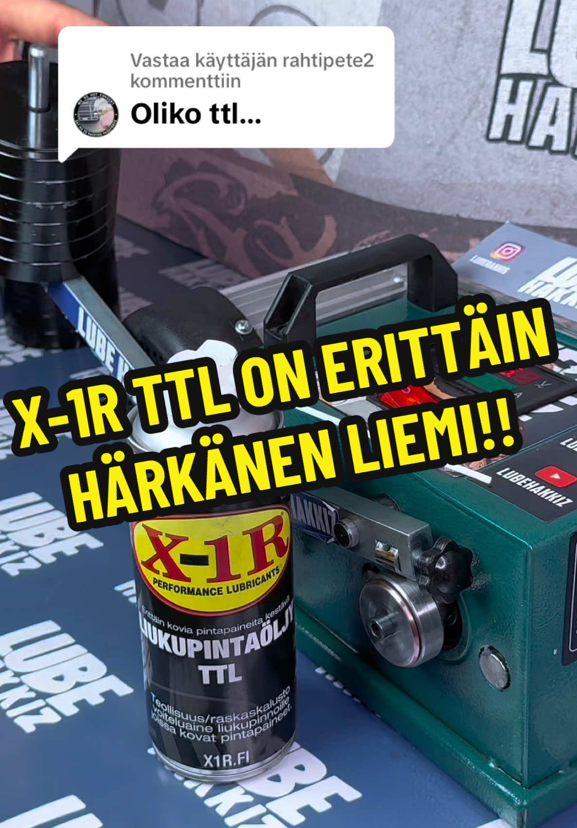 Vastaus käyttäjälle @rahtipete2 Kaupallinen yhteistyö / @X-1R Suomi  #vastausvideo #vastaus #kysymys #testi #testing #laatu #guality #spray #x1r #suomitiktokkaajat #suomitiktok 