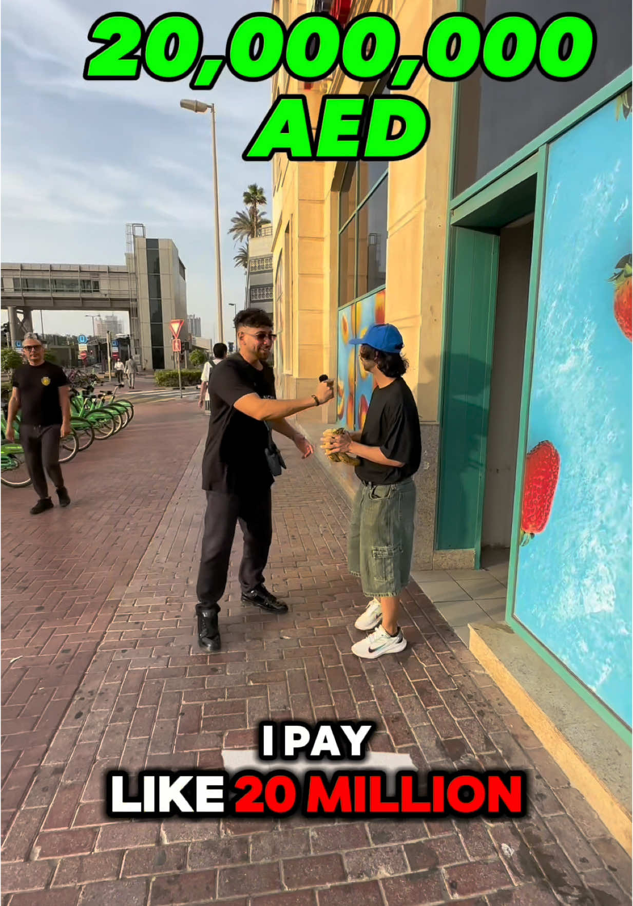 How much do you pay?💰 #jordanhisham #realestate #apartmenttour #streetinterview #rentmoney #dubailuxuryapartment #dubailife