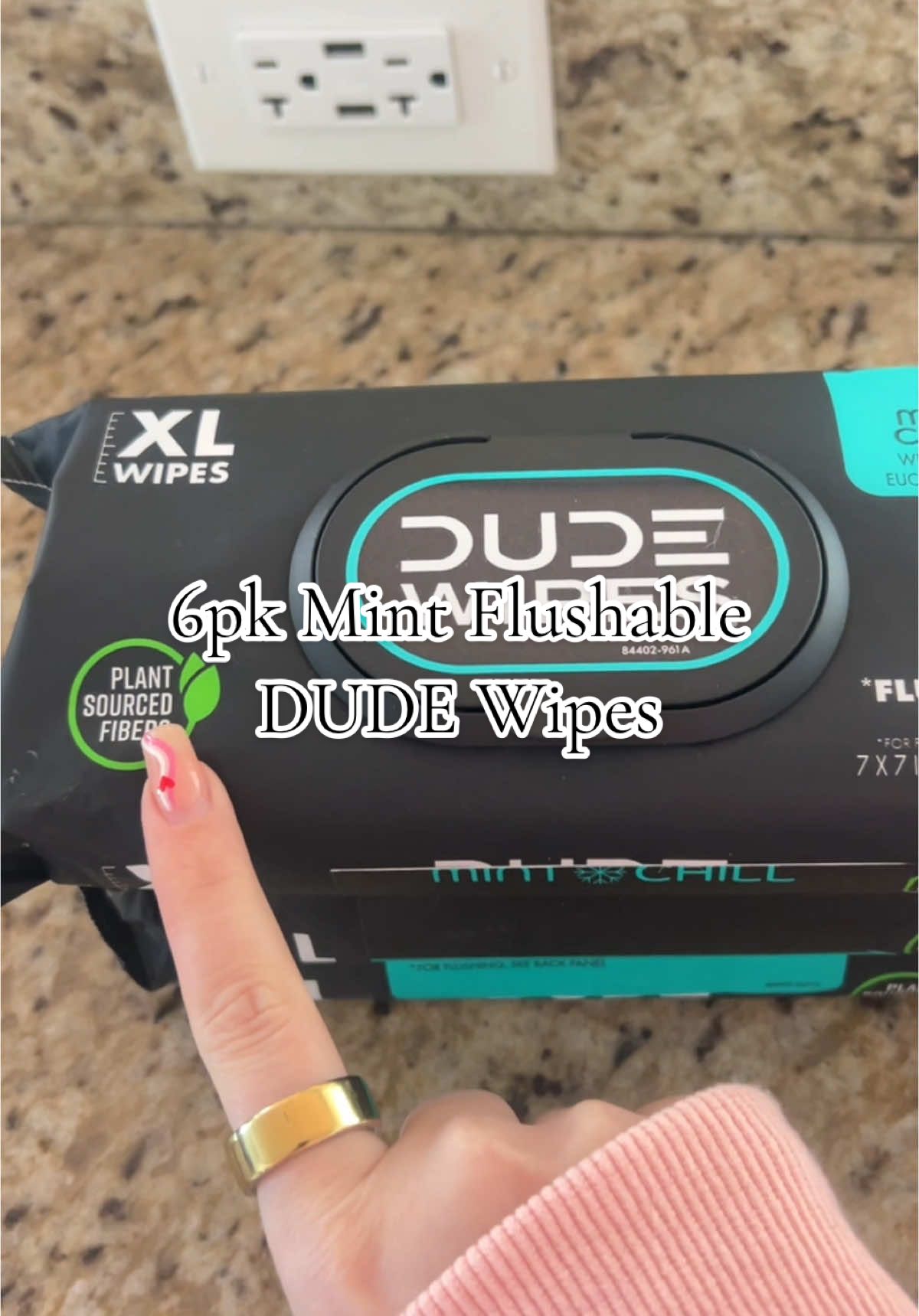 My whole house loves these wipes!  • • #dudewipes #flushablewipes #wipes #bathroomneeds 