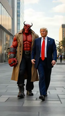 Viral on TikTok ? Trump and Hellboy 🔥 . . . . #donaldtrump #fusion #22 22 million views and likes in 3 seconds #1000 million follower tiktok #200 million follower tiktok #creatorsearchinsight #viralontiktok 