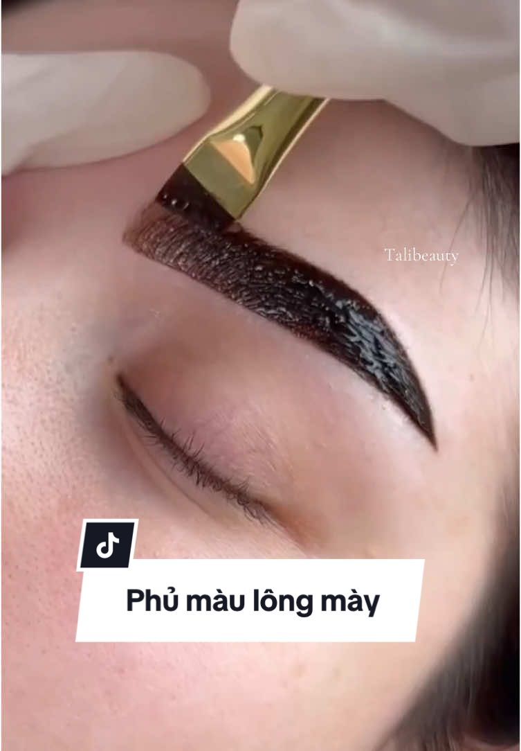 Tinteyebrows  #talibeauty #talibeautyacademy #tinteyebrows #dyebrows #nhuomlongmay #phumaulongmay 