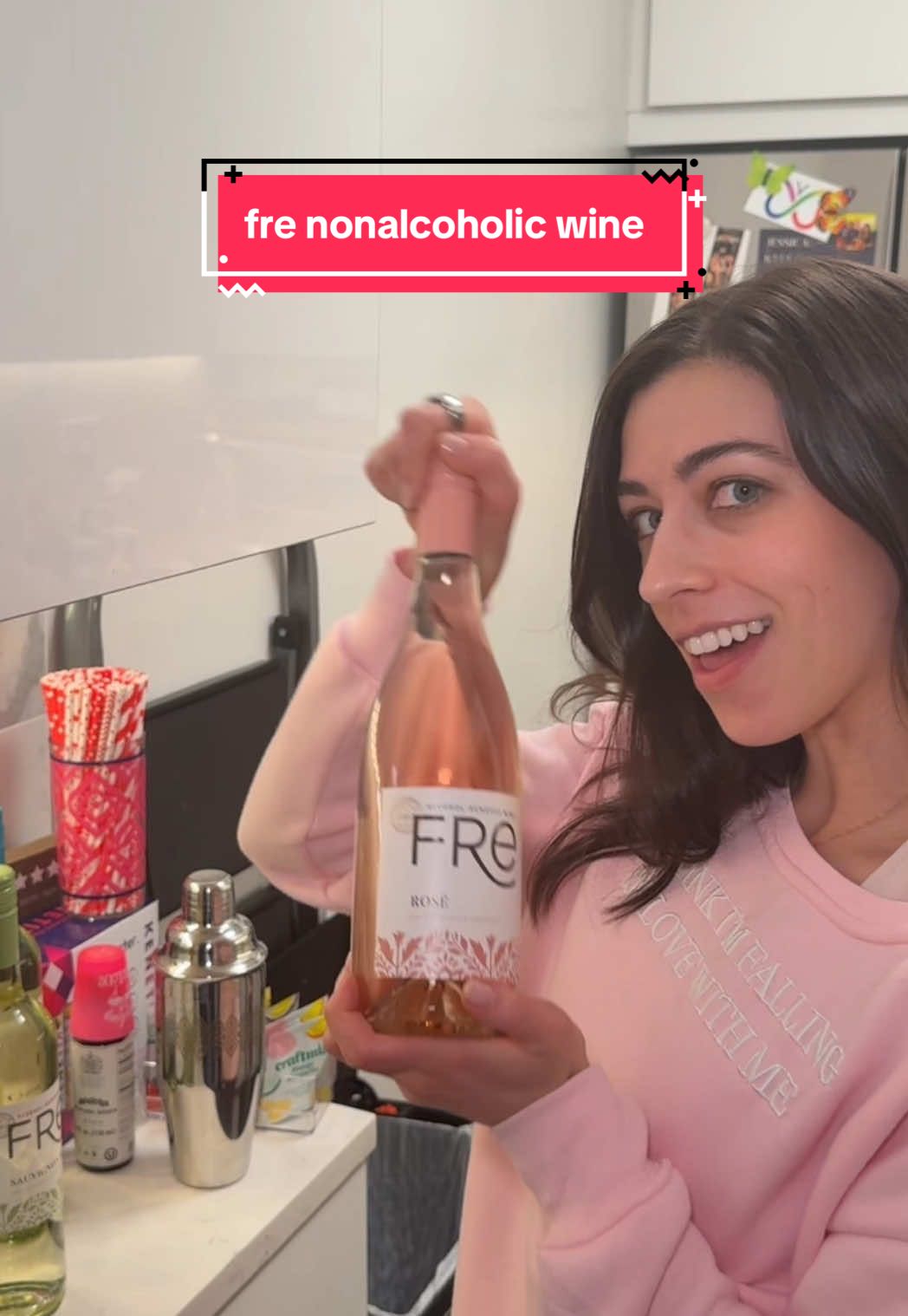 thank you @FRE Alcohol-Removed Wine for sponsoring our galentines!! ❤️💌   definitely prevented me from winding up on the floor after a day of sipping rosé w my girls!! @Jillian O’Neil   #galentines #nonalcoholicdrink #girlsday #frewines #justgirlythings #galentinesparty 