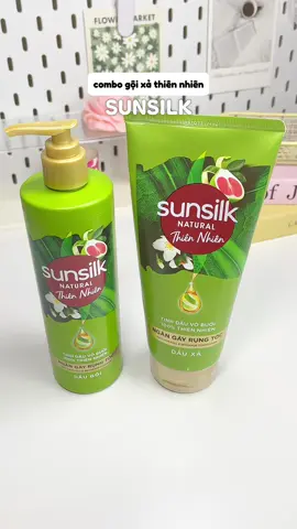 Combo gội xả chân ái cho tóc khô xở, g.ãy rụng  #sunsilk #daugoithiennhien #hợptáccùngunilever #daugoisunsilk #dauxasunsilk #combogoixasunsilk #combogoixa #goixasunsilk #rungtoc #moctoc #haircare #chamsoctoc #unbox #unboxing #review #xuhuong #nariunbox #trending #fyp #muataitiktokshop #SaleLuongVe #2425LuongVe #SaleVuiChinhHang 