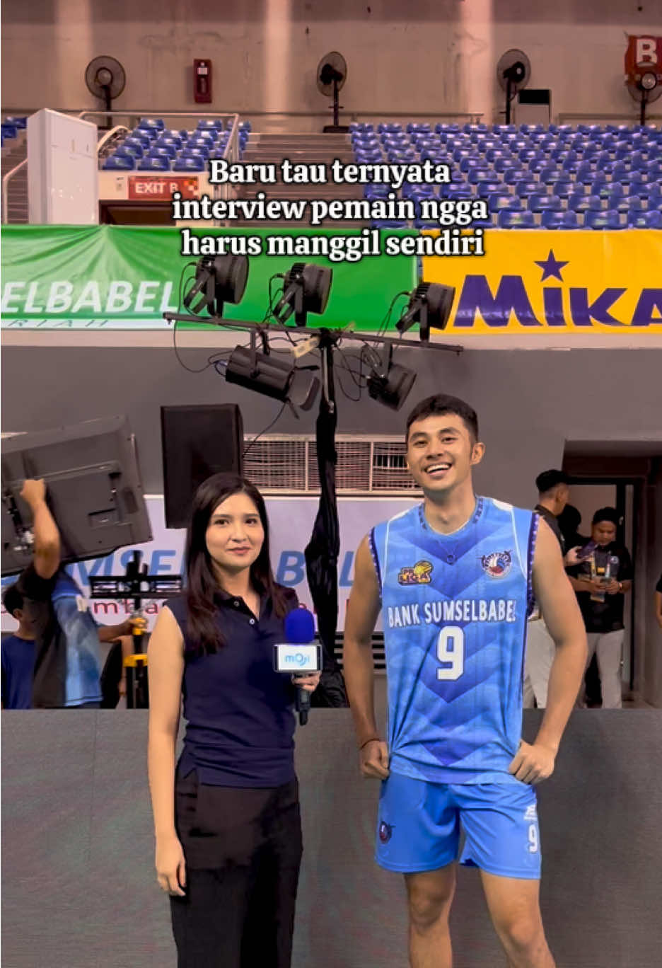 Thanks Jor bantuannya. #proliga #banksumselbabel 