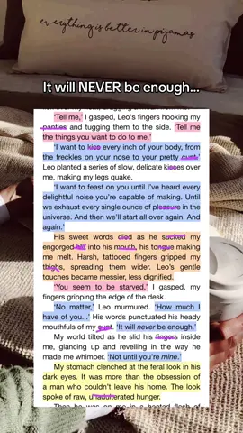 Such A Fi.lthy Girl by Ef.fie Campbell Some might call it obsession, but I knew it was love. And I'd prove it to her. LEO She's finally coming home. This time, I'm not going to let her go. Estella walked out of my life years ago, and I couldn't follow her. I've bided my time, watching her, waiting for her. With our parents' tenth anniversary party approaching, she can't avoid coming home. Three days will be all I have to win her over. To rid her of her boyfriend and take his place. ESTELLA It's unavoidable. He's unavoidable. I've spent years trying to stay away from the obsessed, possessive Leo. The minute our parents met, he claimed me as his and I'd been running ever since. Running because what he wanted, we couldn't have. And admitting I wanted it too would break my mom's heart. I've made a life for myself and there's no way I'm going to let him ruin it. #BookTok #romancebooks #bookish #bookslides #forbiddenromance #bookexcerpt #darkromancebooks 
