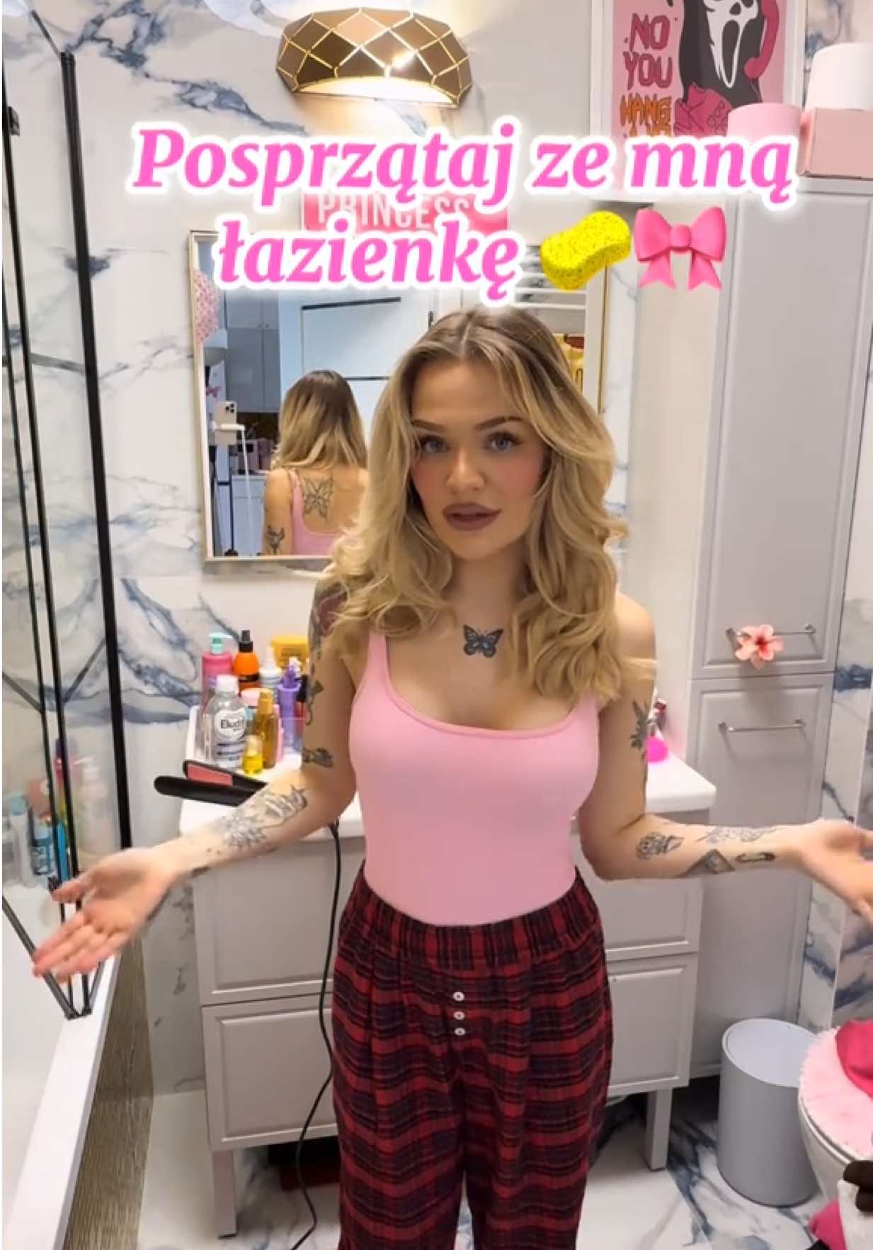 Dziś reset łazienki 🧼🌸