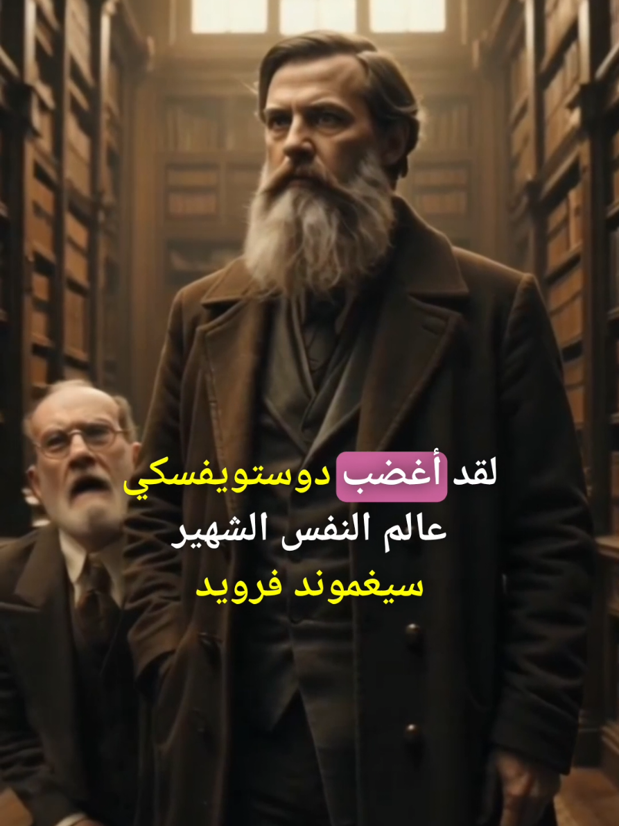 كيف أذهل دوستويفسكي سيغموند فرويد؟ 🤯 #دوستويفسكي #دوستو #فرويد #الفيلسوف #اقتباسات #فلسفة_العظماء🎩🖤 #اقتباس #الغضب #علم_النفس 