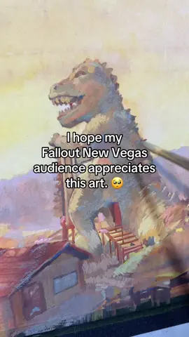 I hope my Fallout New Vegas audience appreciates this painting.  #falloutnewvegas #fallout #fallouttok #falloutcommunity #fyp #fallout4 #fallout76 #fnv 