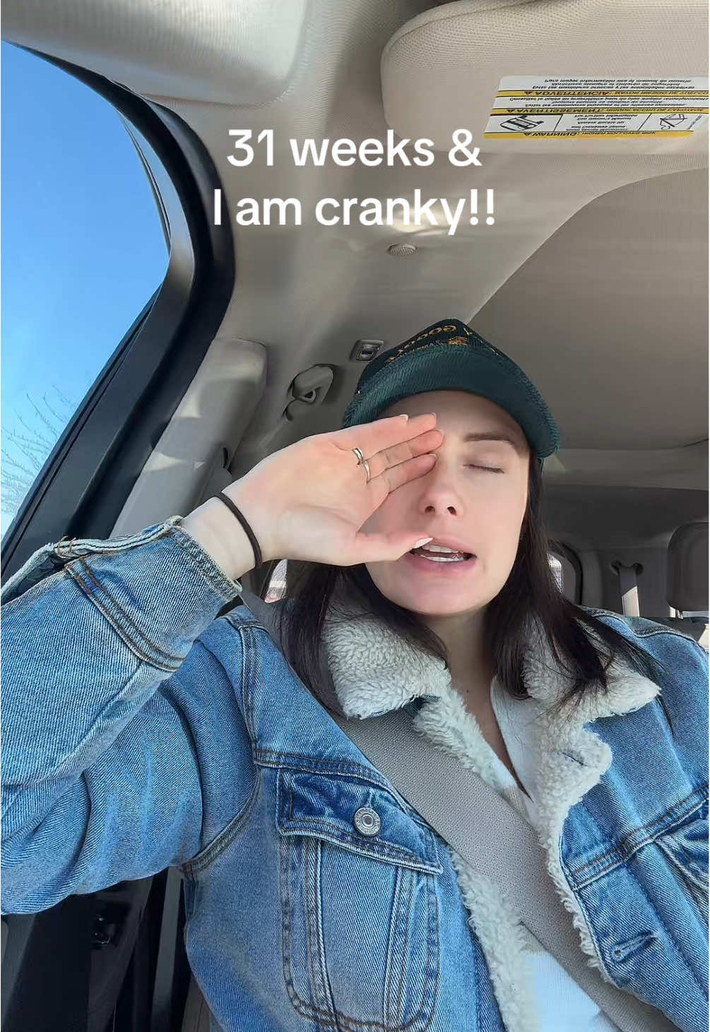 Anyone else just feeling super irritable lately? Lol #31weekspregnant #3rdtrimester #thirdtrimester #pregnancyjourney #pregnantlife #pregnanttiktok #pregnancysymptoms 