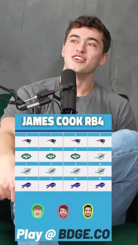 can you name every player to score a rushing TD in the AFC east in 2024? #nfltrivia