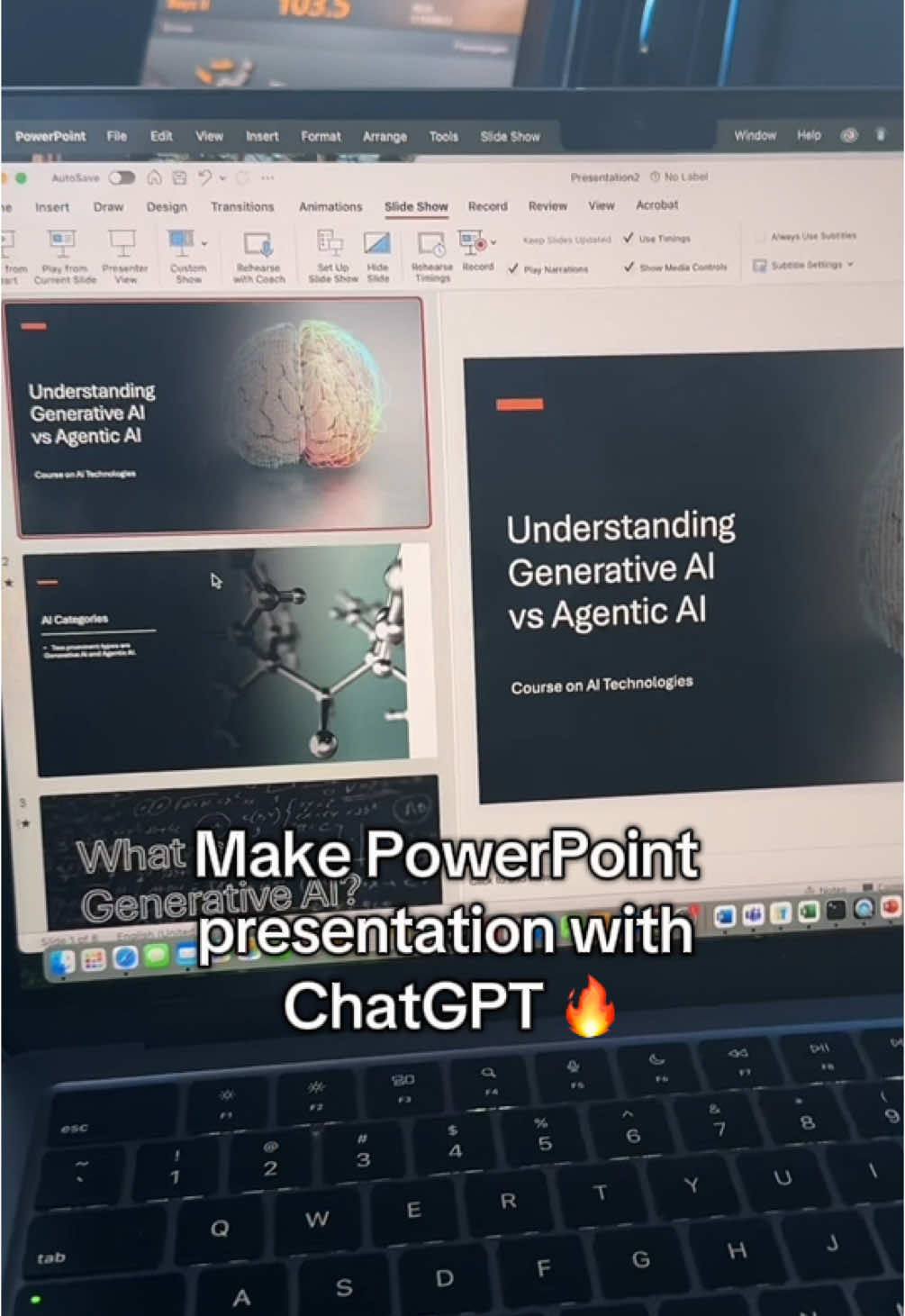 Make PowerPoint presentation with ChatGPT #chatgpt #powerpoint #powerpointpresentation #ai 