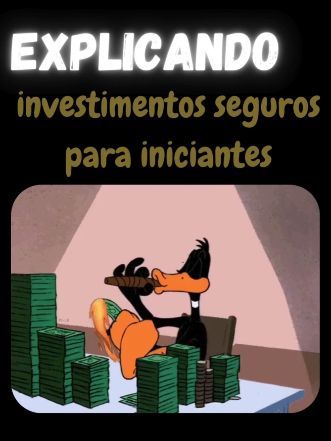 Explicando 5 investimentos seguros para iniciantes em 1minuto #economia #renda #curiosidade #curiosidades #dinheiro #conhecimento #fyp #investir #investimento #investidoriniciante #investidor 