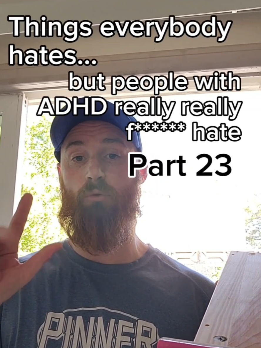 People with ADHD really really f****** hate... Part 23 #adhd #adhdtiktok #adhdtok 