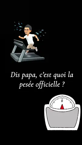 Dis papa, c’est quoi la pesée officielle ? Suivez-moi si vous voulez connaître les coulisses du mma #mma #fmmaf #rmcsport 